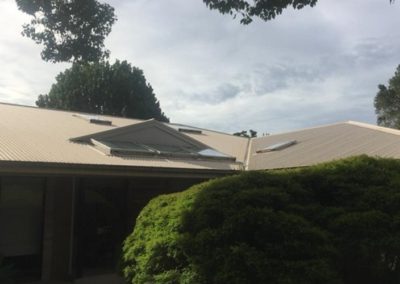 roof cleaning after